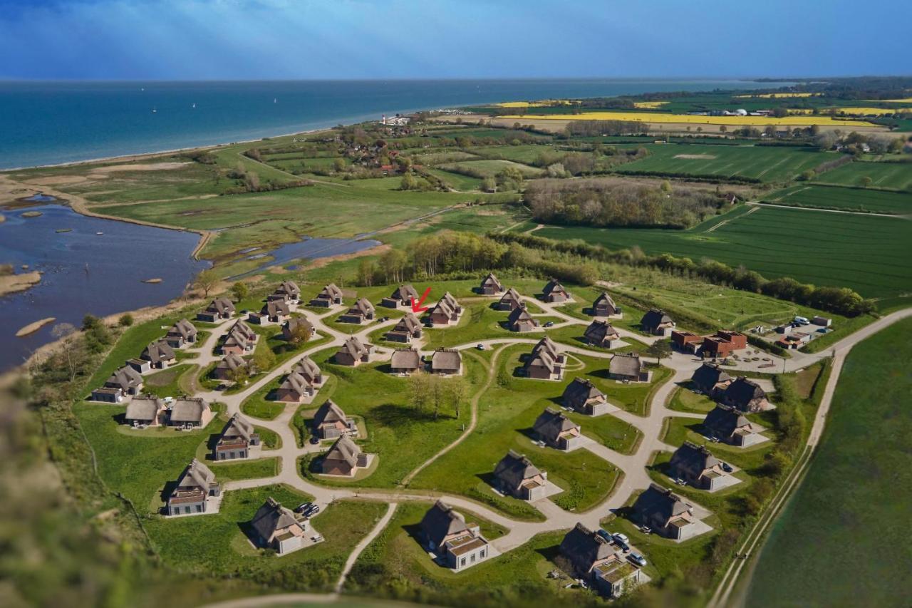 Вилла Reetdorf Geltinger Birk Atelierhaus Schilfinsel Nieby  Экстерьер фото